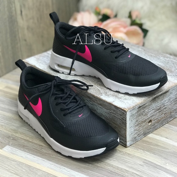 Nike Air Max Thea GS Black Hyper Pink W AUTHENTIC - Picture 2 of 8